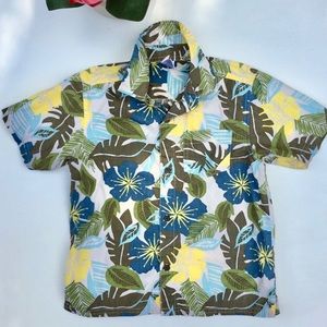 Gymboree Boys Hawaiian shirt size 7